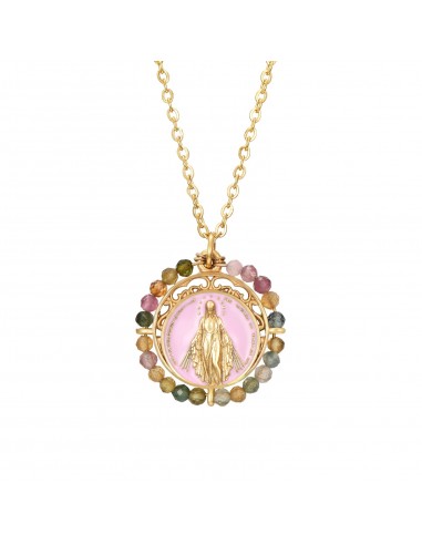 Virgen Milagrosa rosa