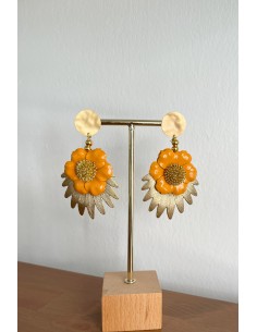 Pendientes doble hoja