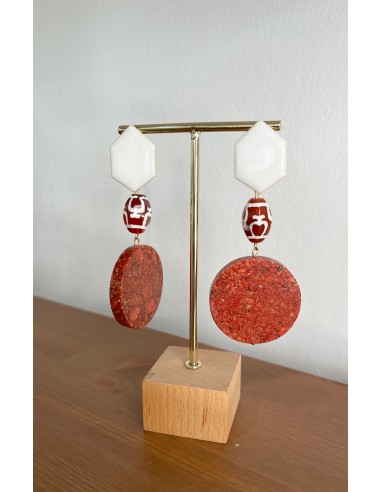 Pendientes marmol