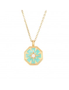 Collar Estrella verde