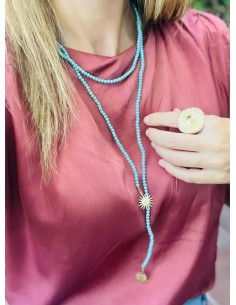 Chocker Leticia celeste