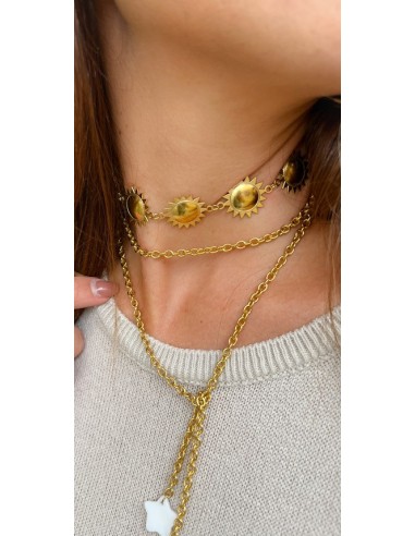 Collar estrellas nacar