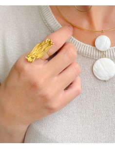 Collar Circulo nacar 2