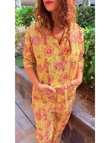 Pijama flores