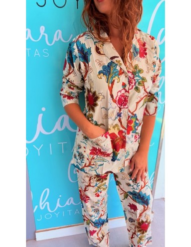 Pijama hojas