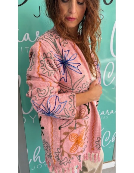 Chaqueta Mumbai Rosa