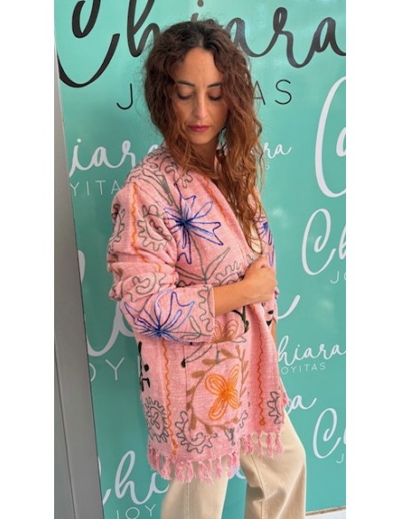 Chaqueta Mumbai Rosa