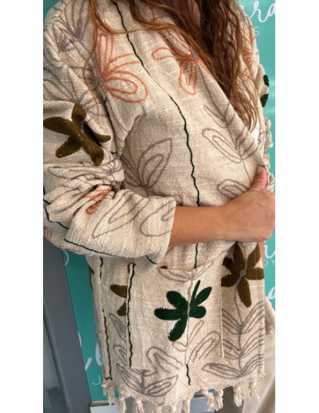 Chaqueta Mumbai beige