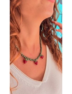 Collar Chicago verde