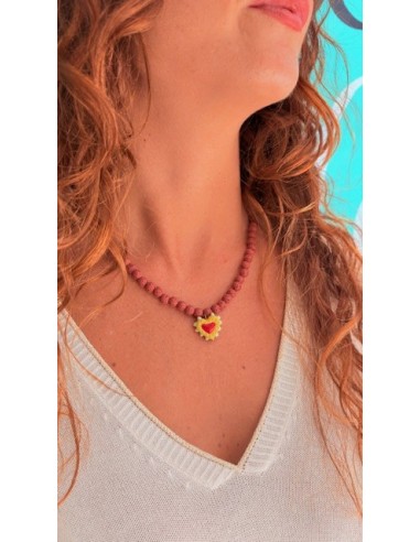 Collar California rosa