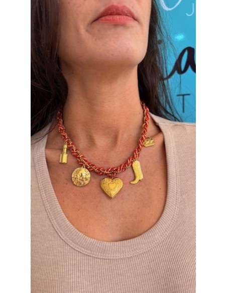 Collar Springfield Rojo