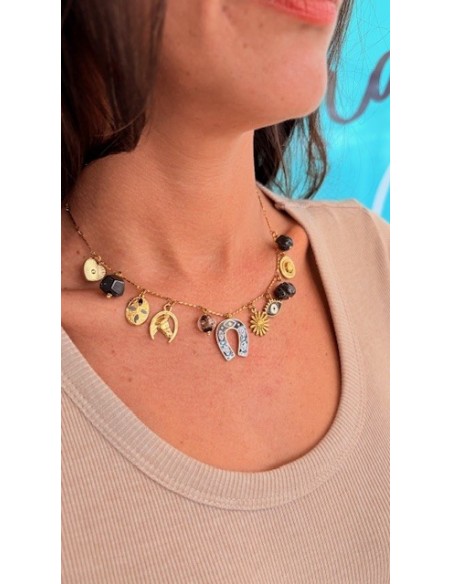 Collar Comanche Negro