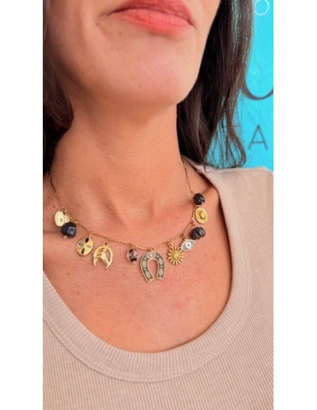 Collar Comanche Negro