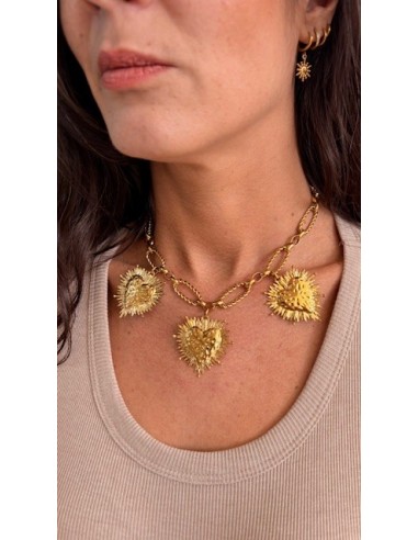 Collar Corazon Espinado