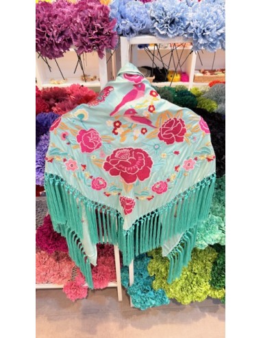 Mantoncillo aguamarina